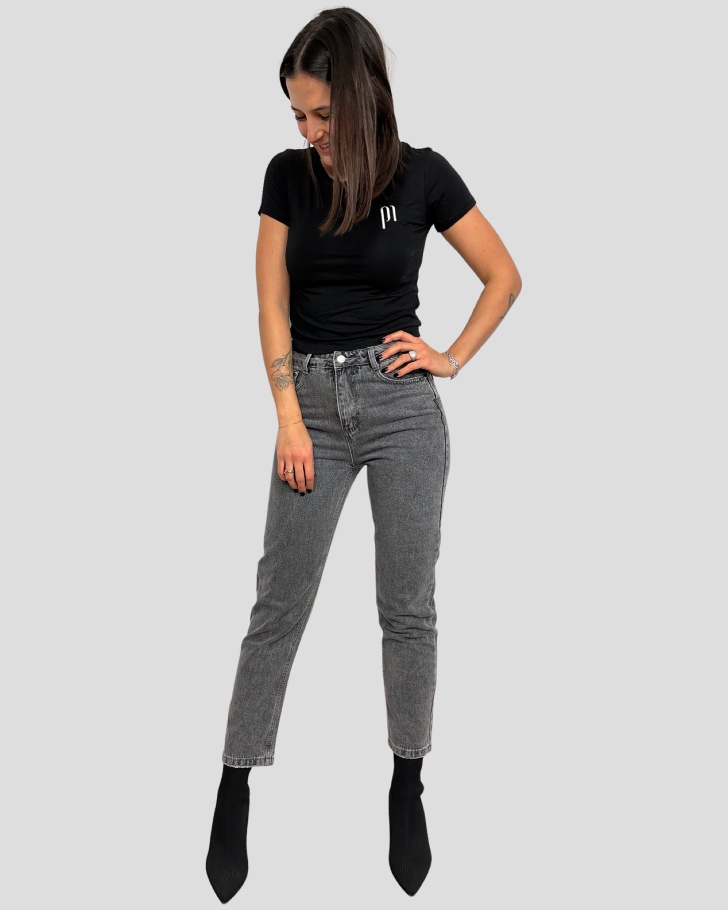 Jeans mom fit